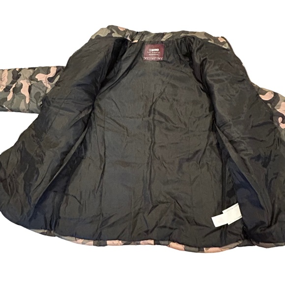 Ci Sona Camouflage Quilted Puffer Jacket M - Picture 6 of 10